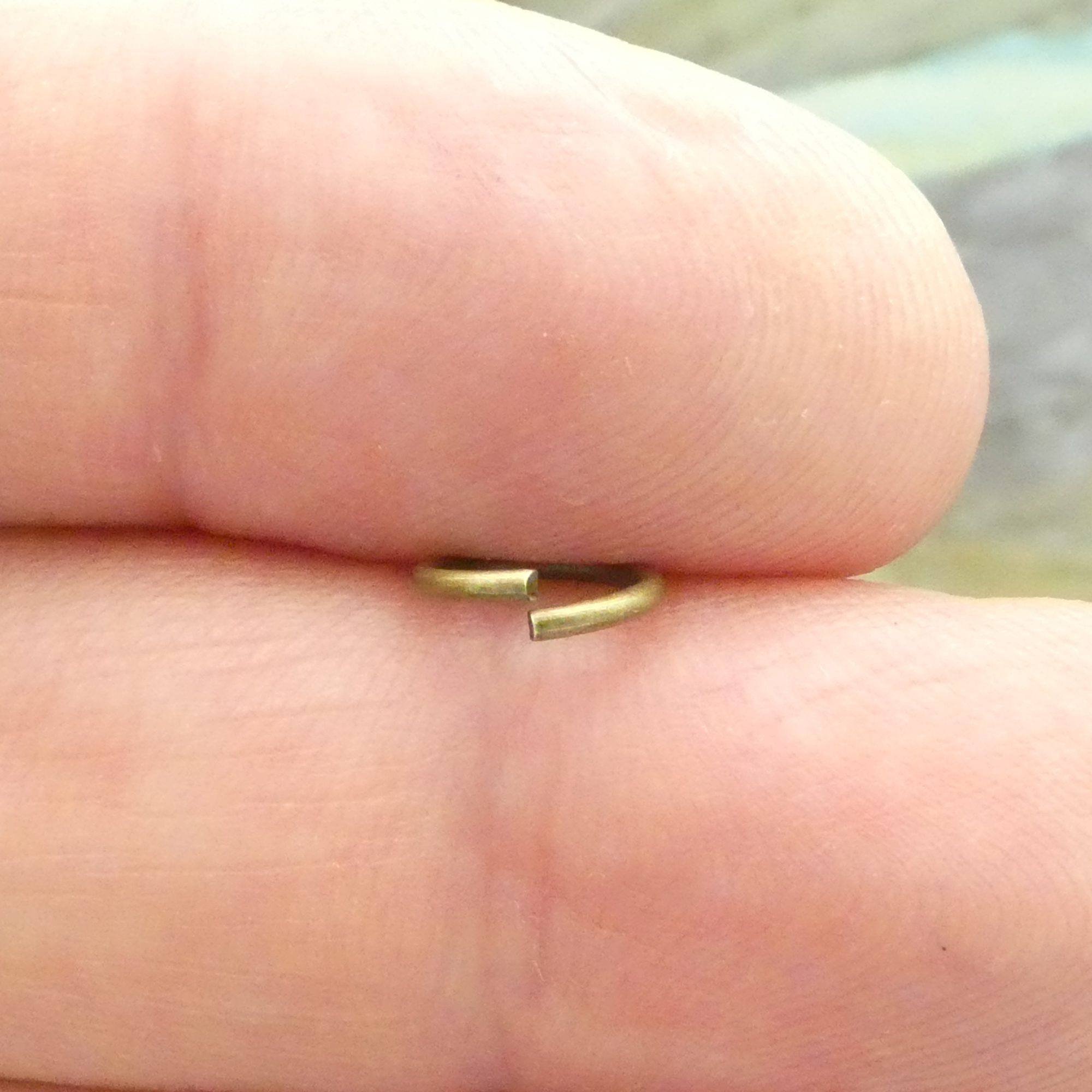 bronze plated jump rings