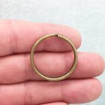 Bronze Split Key Rings Bulk