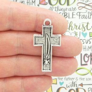 Chi Rho Cross Pendant