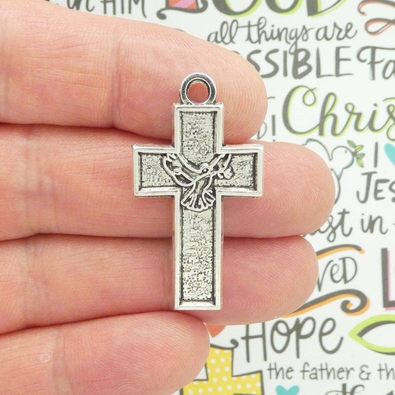 Holy Spirit Cross Pendants