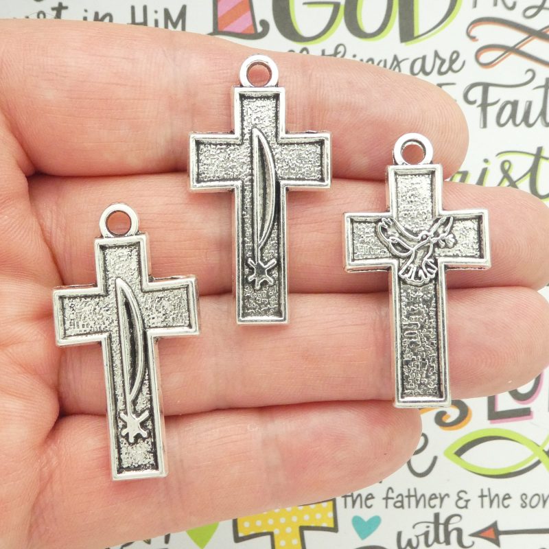 Chi Rho Cross Pendants Bulk