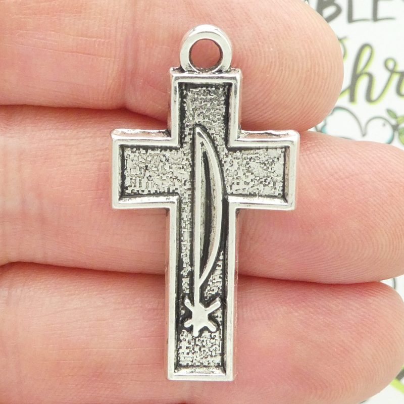 Chi Rho Cross Pendant
