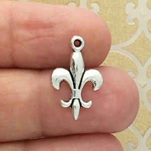 fleur de lis charm