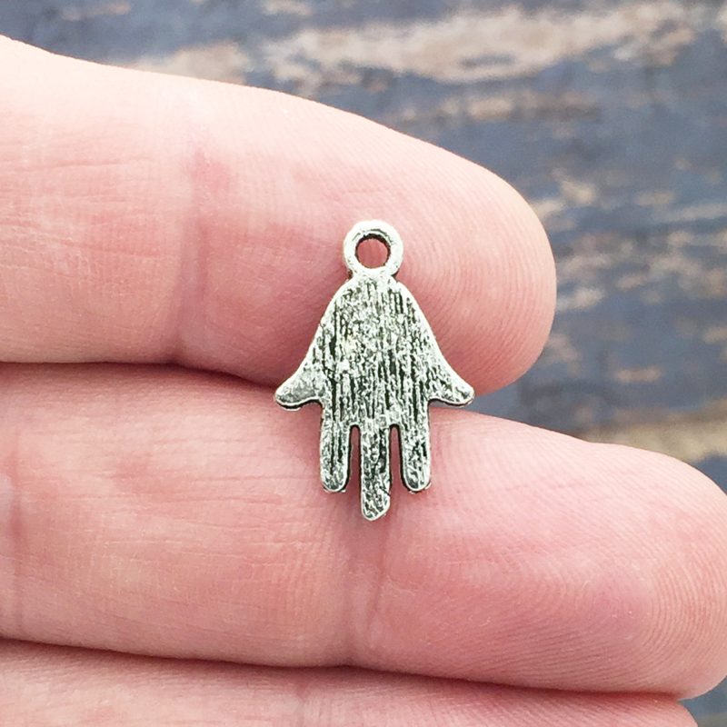 Silver Hamsa Charm
