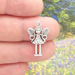 Silver Fairy Charm