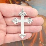 large cross pendants for jewelry making