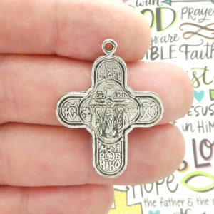 russian orthodox crucifix pendants