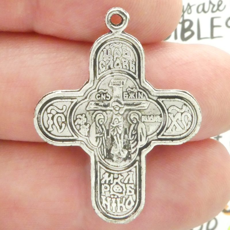 russian orthodox crucifix pendants