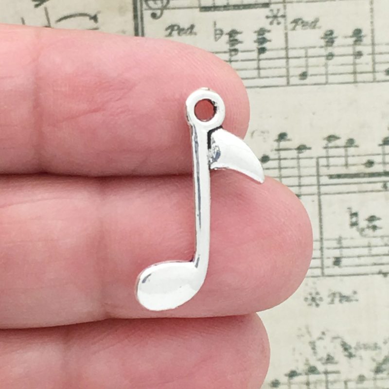 music note charms for jewelry making