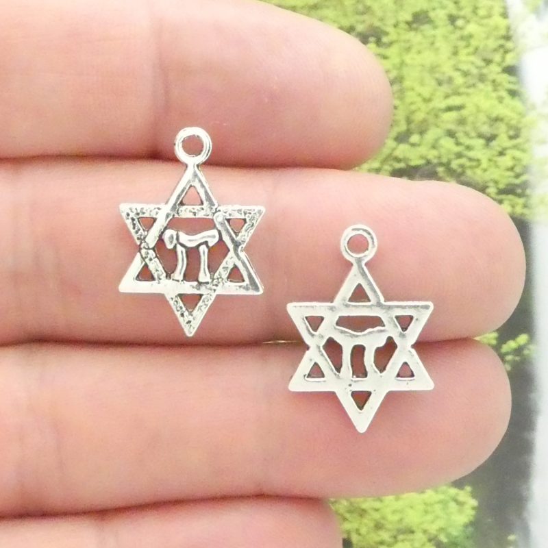 Star of David Charms Wholesale