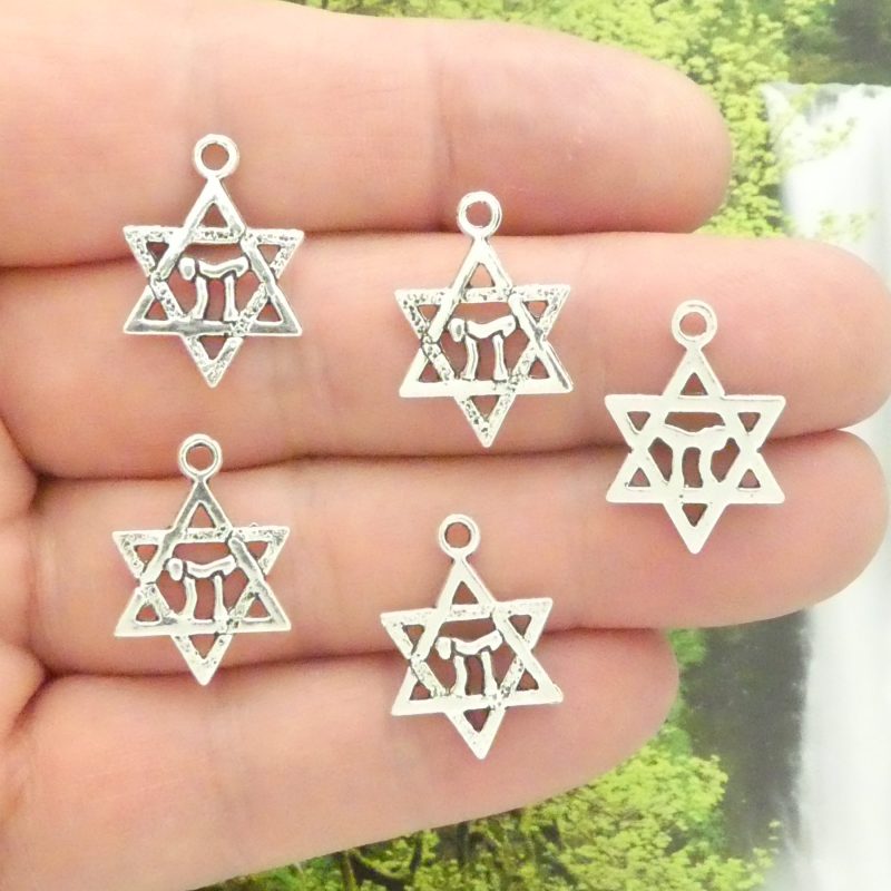Star of David Charms Bulk