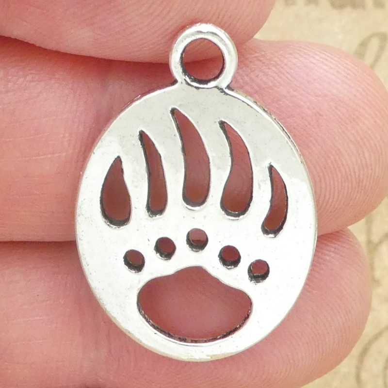 bear claw charms for jewelry making