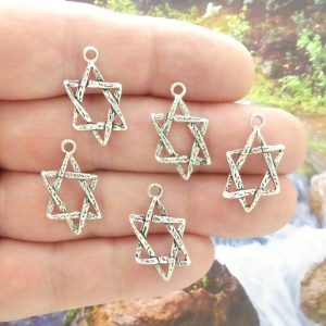 Star of David Charms Wholesale