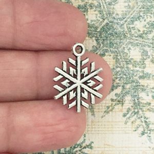 snowflake charm