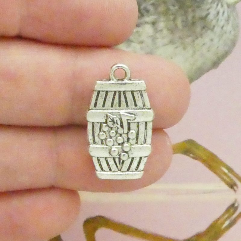 wine barrel charms