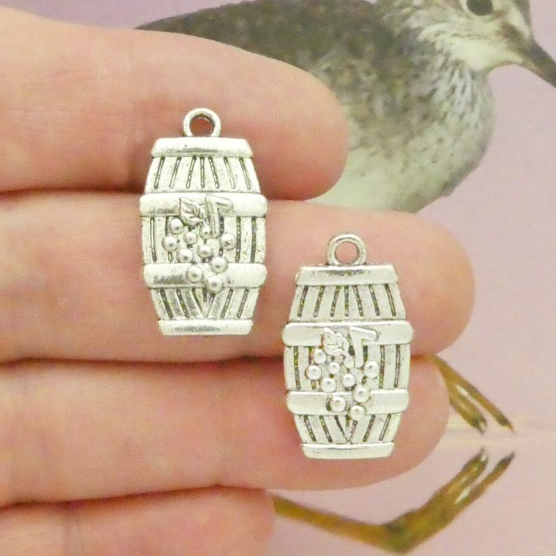 wine barrel charms wholesale