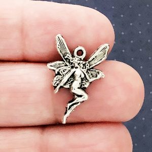 Silver Fairy Charm