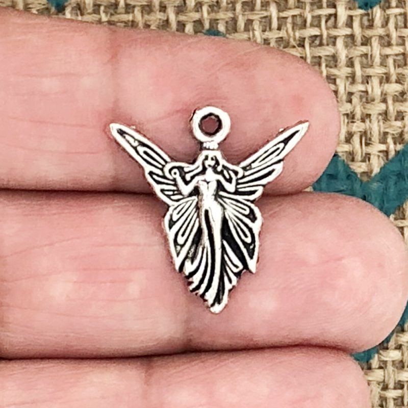 Silver Fairy Charm