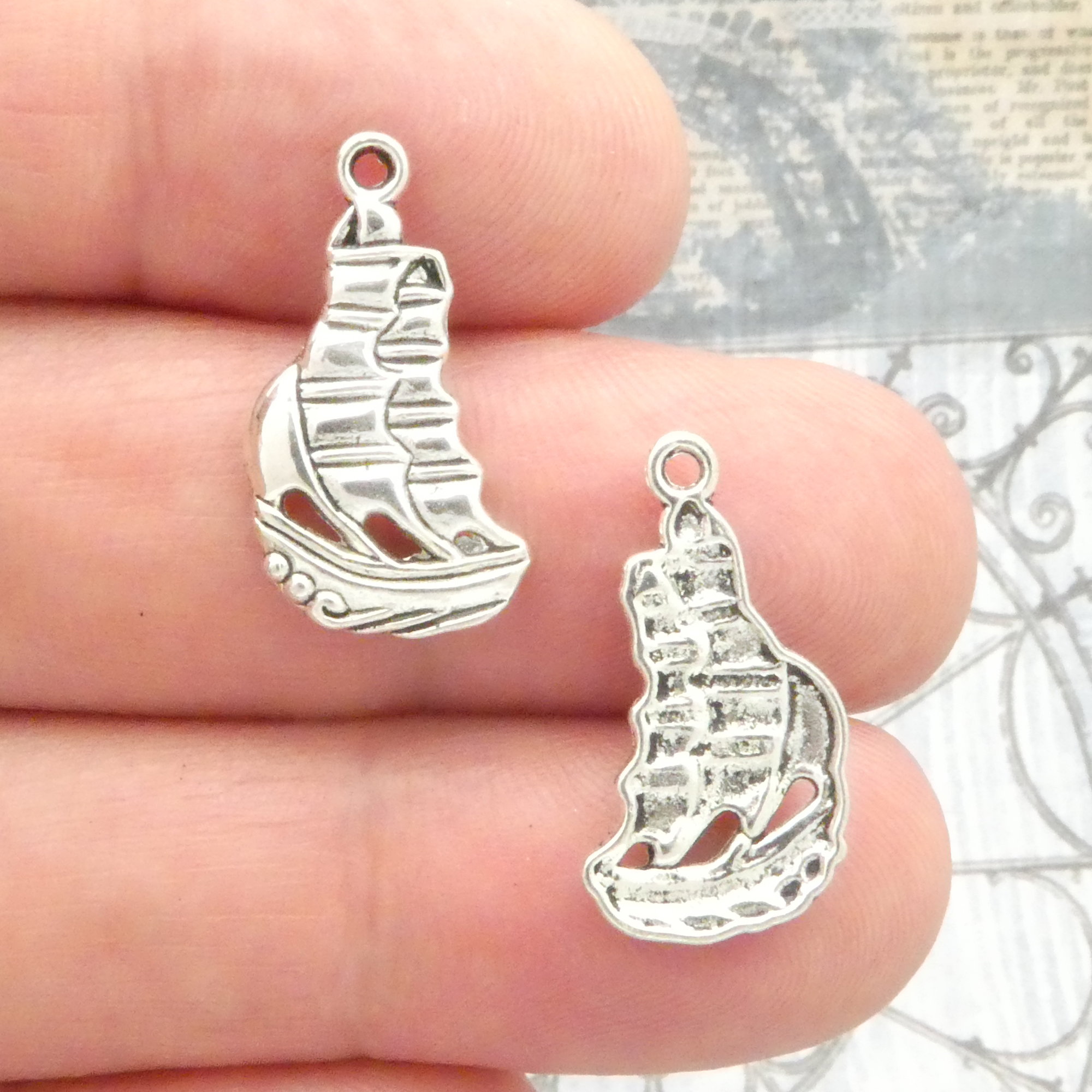 Pirate Ship Charms Wholesale