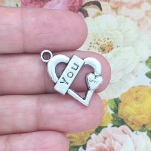 I Love You Heart Charm