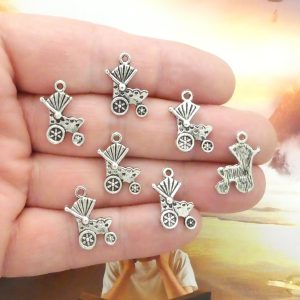 Baby Carriage Charms Bulk