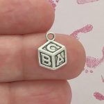 Baby Block Charms Bulk