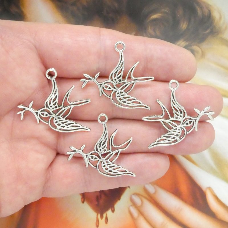 peace dove charms wholesale