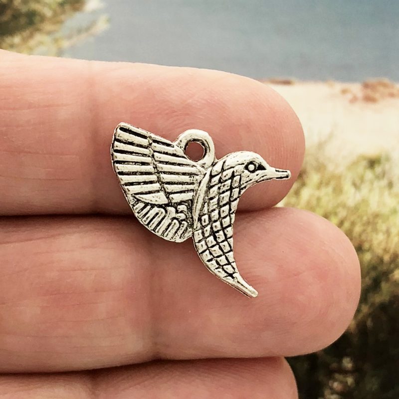 hummingbird charms bulk
