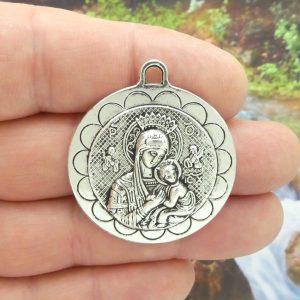 Mary and Baby Jesus Medals bulk