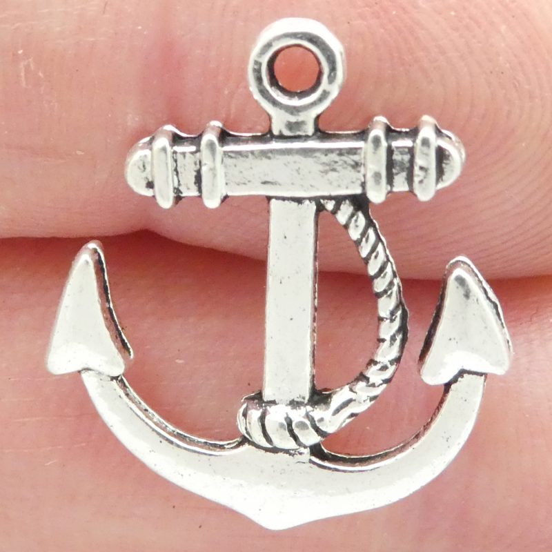 Silver Anchor Charm