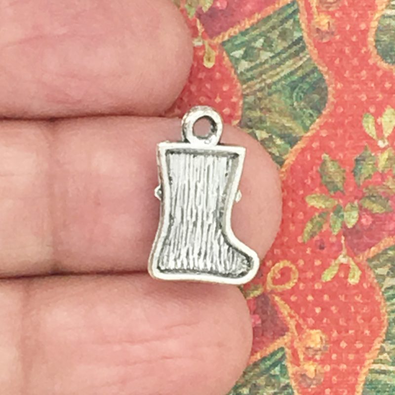 12 Christmas Charm Silver by TIJC SP0196 - Image 2