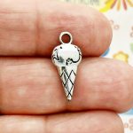 ice cream cone charm