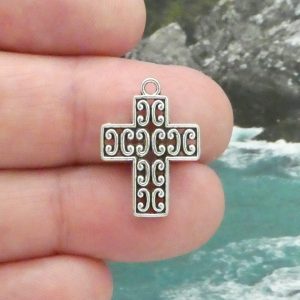 Cross Charms for Jewelry Making