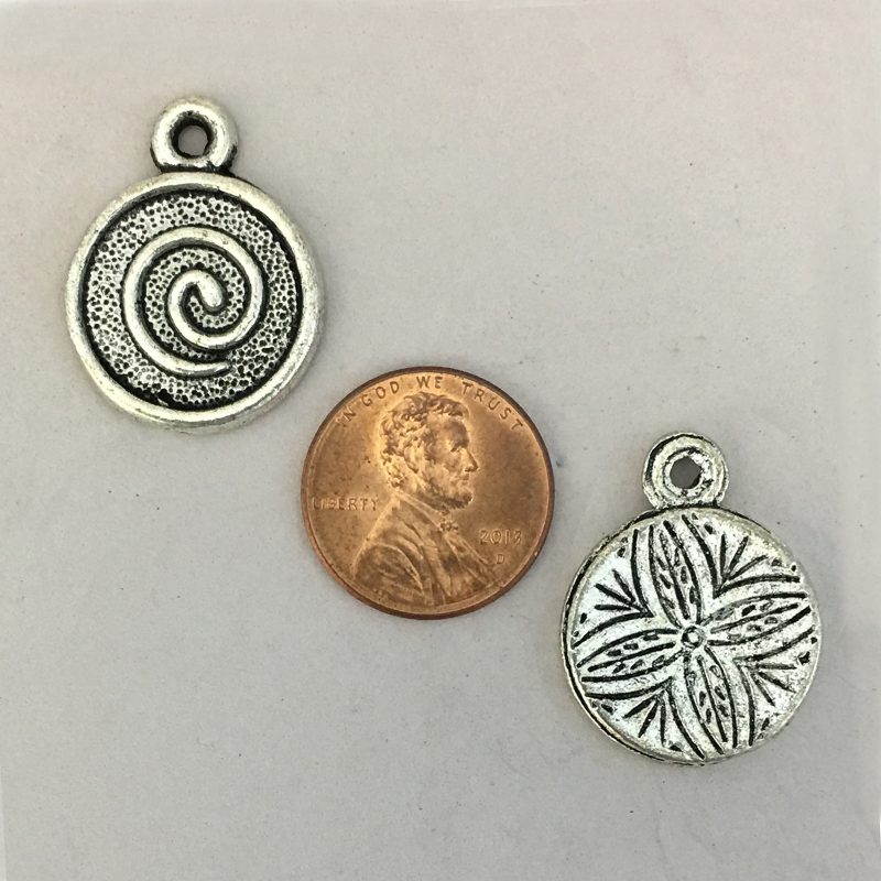 spiral charms bulk