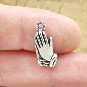 praying hands charms for jewelry making
