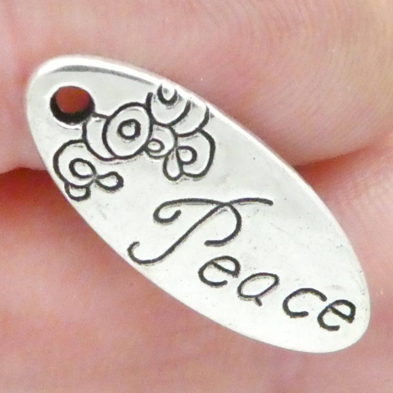 Peace Affirmation Charm