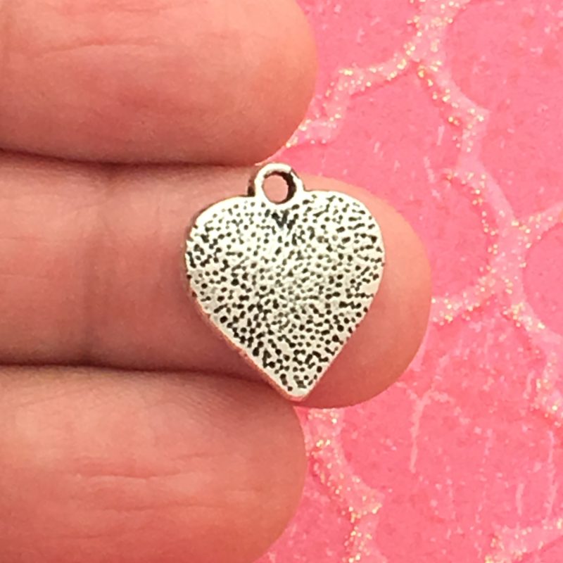 silver heart pendant
