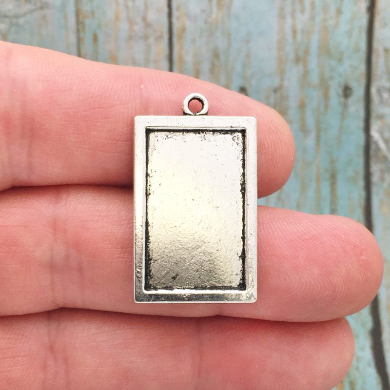 Silver Photo Charm