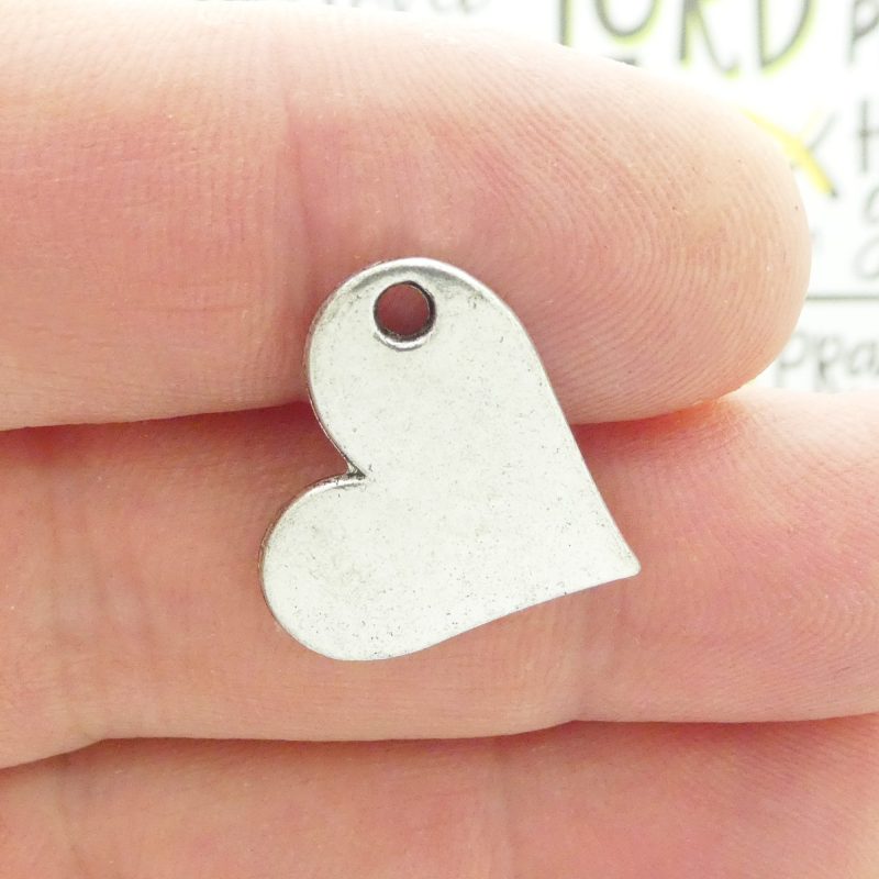 Silver Heart Charm