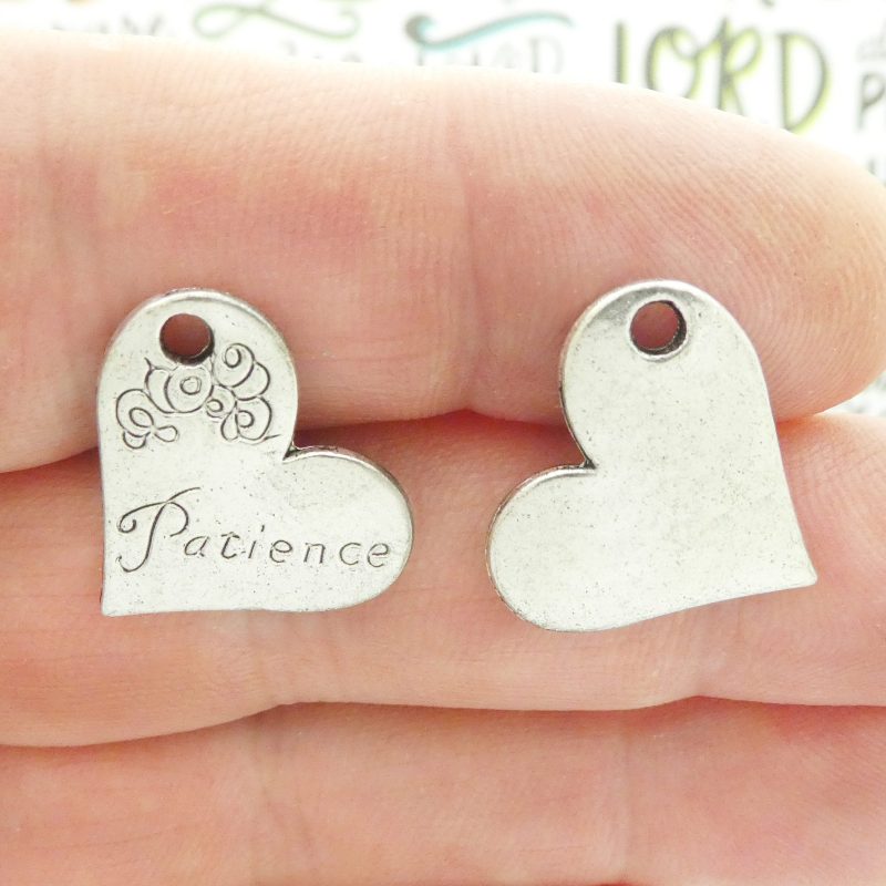 Patience Affirmation Charms Bulk
