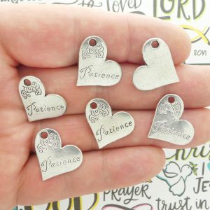 Patience Affirmation Charms Wholesale