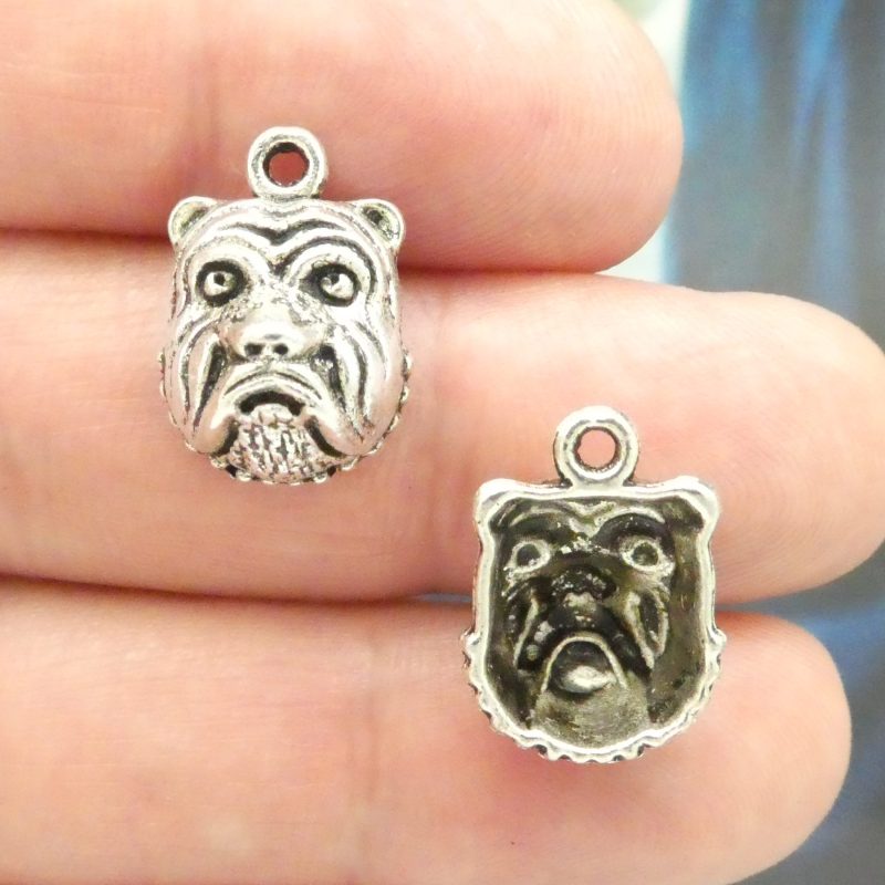Bulldog Charms Bulk