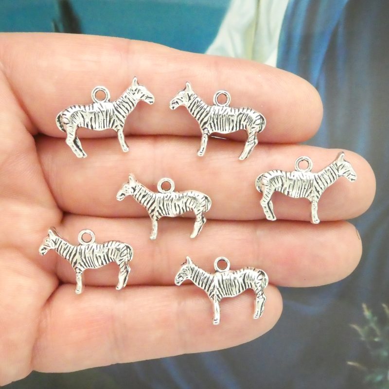 Zebra Charms Wholesale