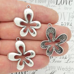 flower charms bulk