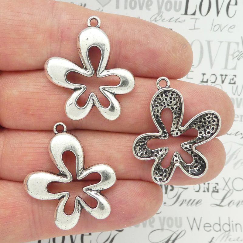 flower charms bulk