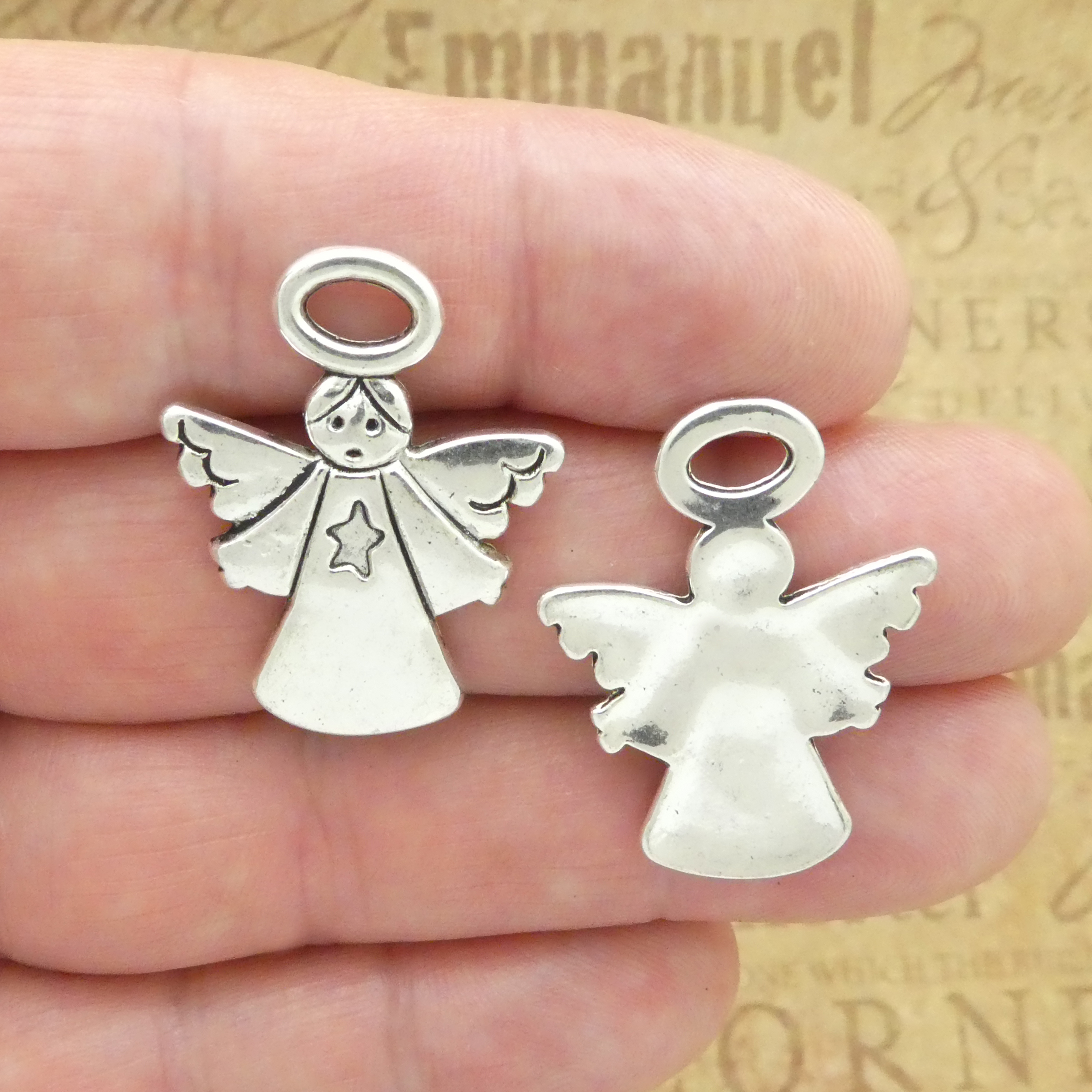 small angel charms wholesale