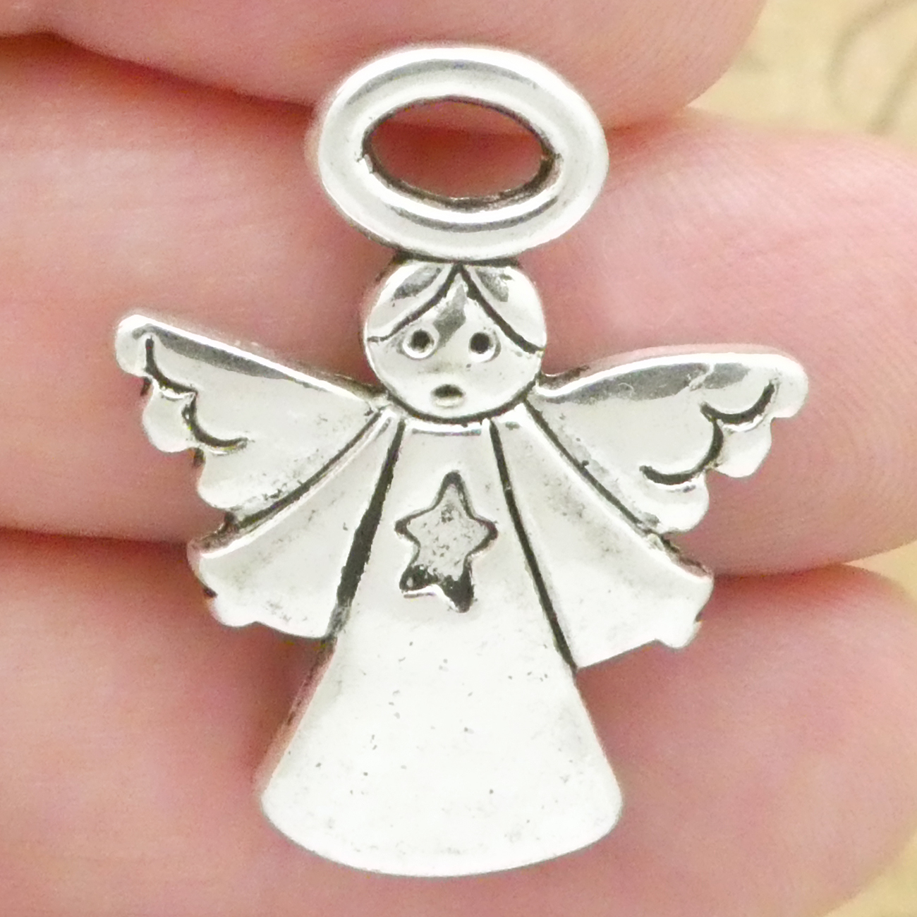 small angel charms for jewelry making