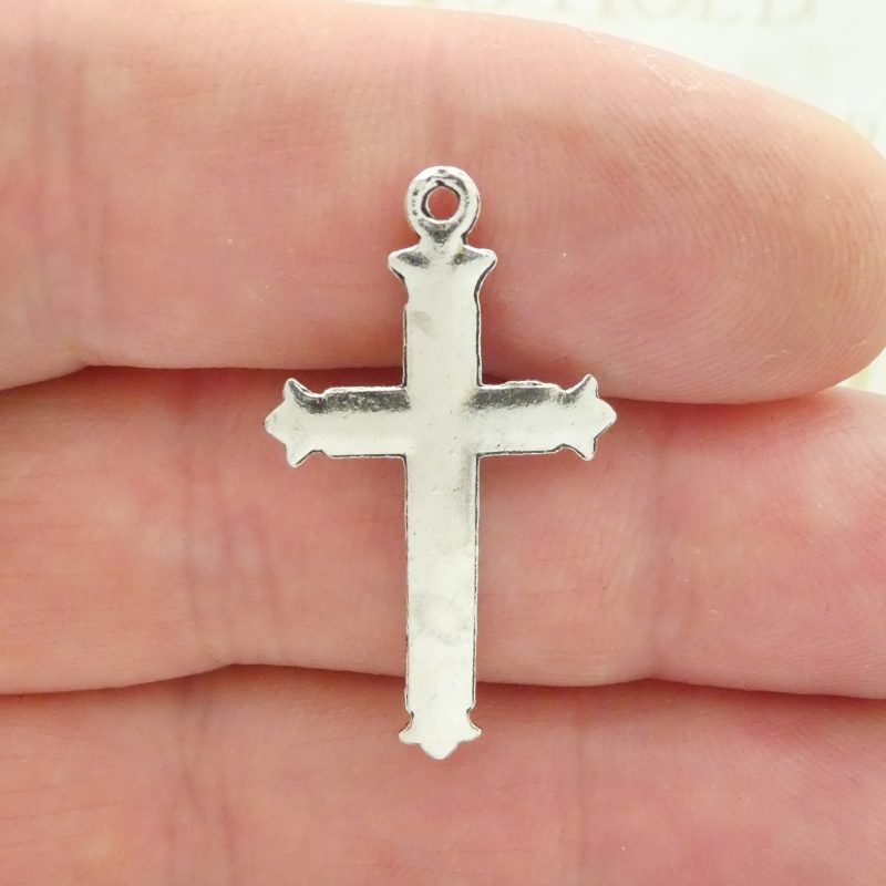 silver cross pendant
