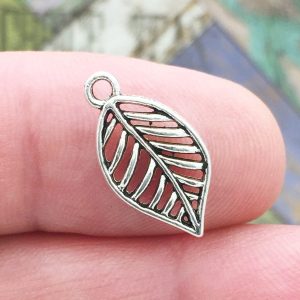Leaf Charms Bulk