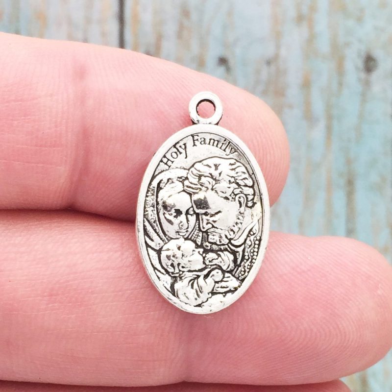 Holy Family Medals for Jewelry Making